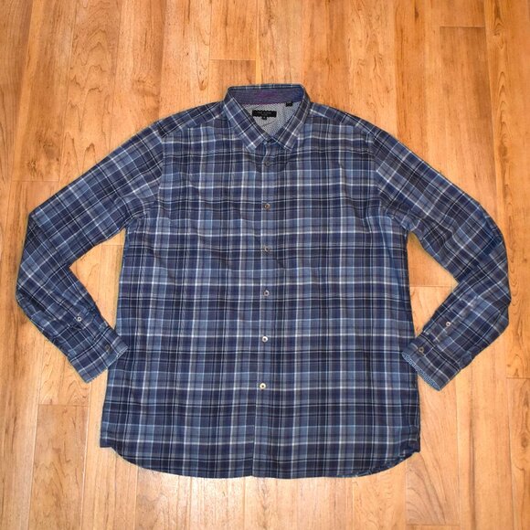 Ted Baker London Other - Ted Baker Casual Long‎ Sleeve Button Up Shirt Sz 7
